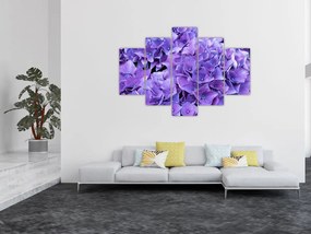 Lila virágok képe (150x105 cm)