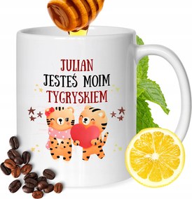 Bögre Julian Férj Barátjának Nyomtatott Ajándék Fehér 330ml