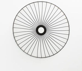 Brilagi - LED felületre szerelhető mennyezeti lámpa CERIA WIRE 1xE27/40W/230V Ø 45 cm fekete