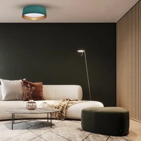 LED Mennyezeti lámpa RONDO LED/18W/230V zöld