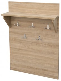 Gallo Előszoba fogas polccal Sonoma