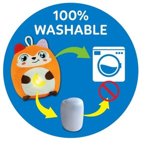 Róka Twinkle Twinkle éjszakai fény és játék Clementoni