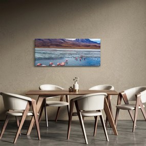 Kép - Flamingók (120x50 cm)