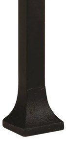 piros és barna tömör mangófa traktor bárasztal 55x120x107 cm