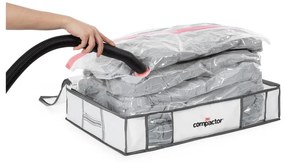Vákuumos-megerősített textil ruhatároló doboz szett 3 db-os 45x65x15,5 cm Life – Compactor