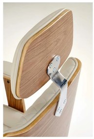 Gettysburg irodai szék, bézs / dió