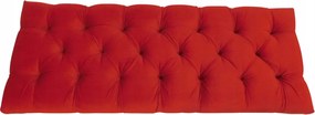 Steppelt kárpitozott ülőpárna 105x40cm H10cm piros