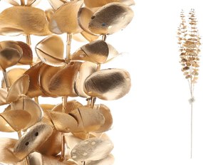 Mesterséges karácsonyi ág eukaliptusz arany 89cm BMM21030AGL 1db