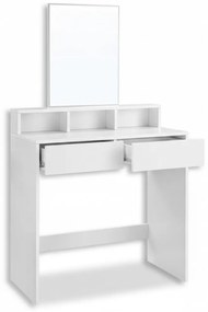 VANESA fésülködőasztal, 80x40x140cm, fehér Vasagle