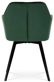 Zöld Bársony Étkezőszék. DCH-425 GRN4
