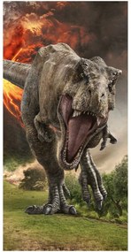 Jurassic World Volcano törölköző, 70 x 140 cm