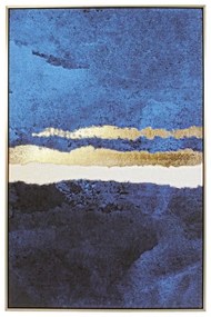 BOLD II kék vászon festmény