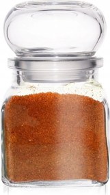 Fűszertartó Tégely Üveg Fűszertartó Adagolóval 120 ML