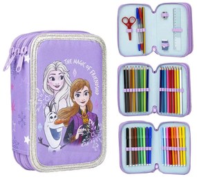 Disney Jégvarázs Magic tolltartó töltött 3 emeletes