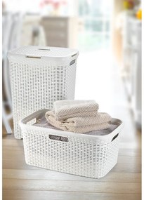Style Basket fehér ruhakosár, 45 l - Curver