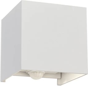 ORION-AL 11-1314 Cube-s modern kültéri fali lámpa mozgásérzékelővel 1x13W 700Lm 3000K IP54