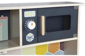 Janod - Fa konyha LED MOZAIC tábla 2xLR6 elemmel