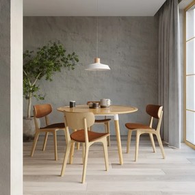 Sollux SL.0282 - Csillár zsinóron AFRA 1xE27/60W/230V szürke/natúr fa