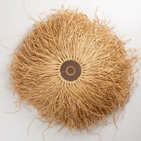 Brilagi - LED csillár zsinóron CERIA BOHO 1xE27/40W/230V átm. 60 cm rafia