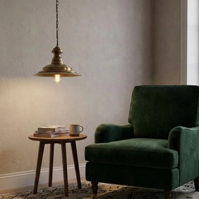 Sivani MR-637 vintage fém függőlámpa, Ø39 cm