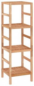 tömör diófa fürdőszobapolc 35,5 x 35,5 x 112,5 cm