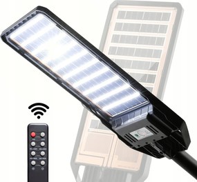 Napelemes Utcai Lámpa Led Mozgás- És Szürkületérzékelő IP65 Kültéri Távirányító