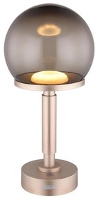 Globo 21034CH - LED Újratölthető érintős asztali lámpa HAKU LED/2,5W/5V 2700/4000/6500K rózsa