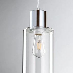 ONLI - Csillár zsinóron DODO 1xE27/22W/230V fényezett króm