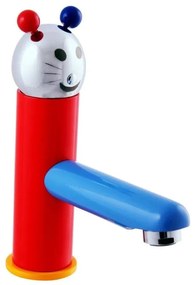 RAV Slezák SE326.0 - JUNIOR mosdócsaptelep 18,2 cm, piros/kék