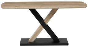 Étkezőasztal X San Remo 165 x 80 cm, tölgyfa, 165 x 80 cm