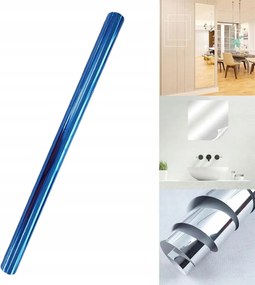 Tükörfólia Öntapadós Tükör 200X60 cm Bútorra Ragasztható Fal