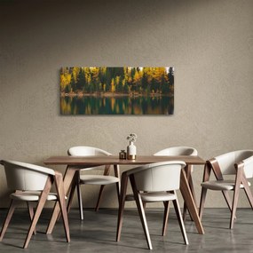 Erdei tó képe (120x50 cm)