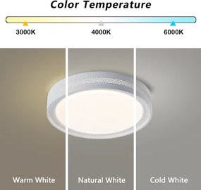 BRILAGI - Dimmelhető KREON mennyezeti LED lámpa 54W/230V 3000-6000K fehér átm. 38 cm + távirányító