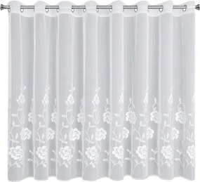 Függöny 350x150 Natali fehér, áttetsző