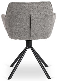 Forgó Étkezőszék Szürke Színben. PEONY