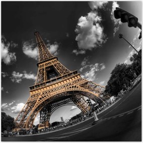 Poszterek 70x70 Arany Eiffel-torony