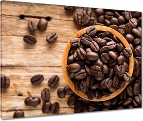 Vászonkép 80x60 Kávébab Kávé