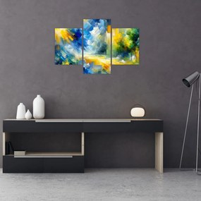 Kép - Absztrakt napos nap (90x60 cm)