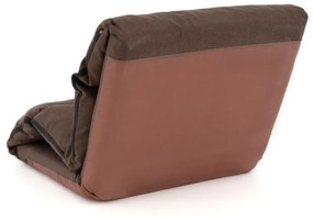 Állítható fotel DIVERO Relax Lounger - barna