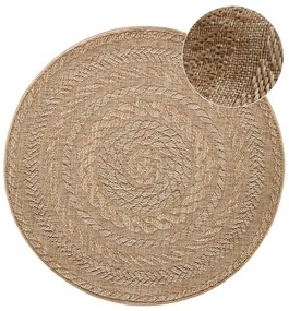 Almendro bézs kültéri szőnyeg, Ø 160 cm - NORTHRUGS