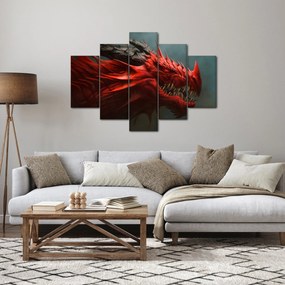 Kép - Sárkány (150x105 cm)