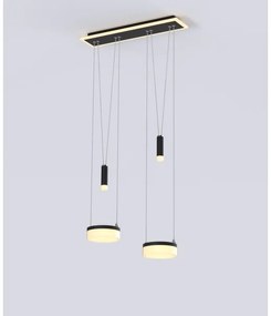 Wofi 6054-502 - LED Dimmelhető csillár zsinóron JESSE LED/21W/230V fekete