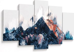 Kép - Absztrakt hegy (150x105 cm)