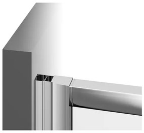 Ravak 1LV40100ZG - BLIX négyrészes sarokzuhanykabin 80x80 cm, fehér