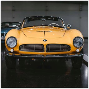 Poszter 70x70 Sárga Bmw Klasszikus