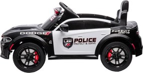 Elektromos Dodge rendőrautó fekete