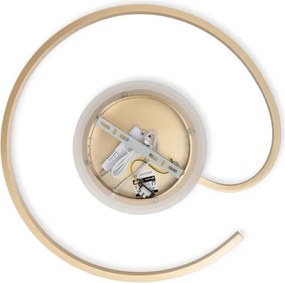 Brilagi -LED Fényerőszabályozható mennyezeti lámpatest SPIRAL LED/56W/230V 3000/4000/6000K+távirányító