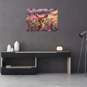 Kép - Aranyos őzike (70x50 cm)