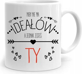 Ajándék Bögre Lányoknak Nincsenek Tökéletesek fényképes nyomtatással