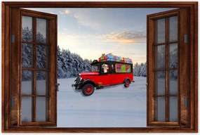 Poszterek 60x40 Mikulás Lappföld